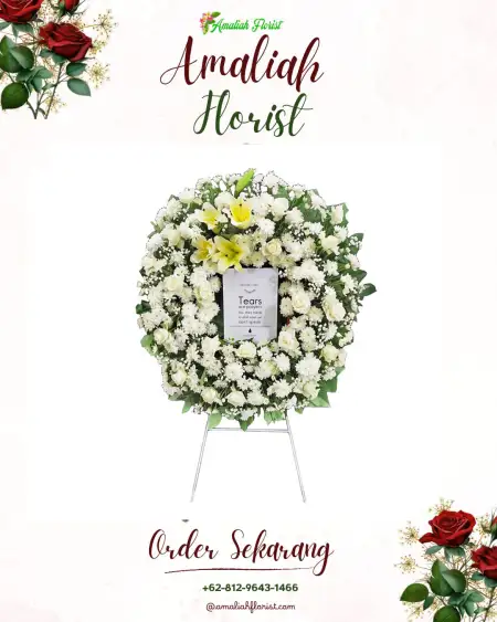 Krans Bunga Duka Rau